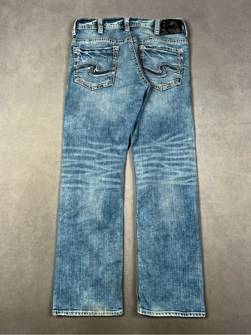 Silver Jeans Men's Light Blue Bootcut Denim